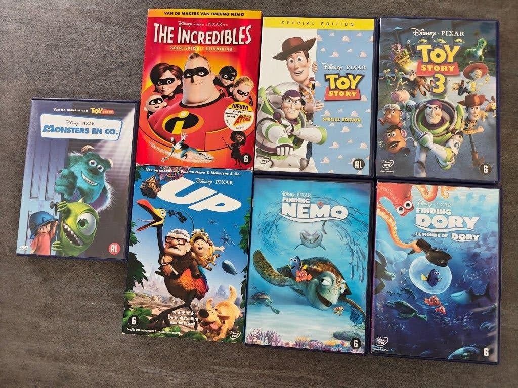 Disney Pixar animatie films, Animatie, Amerikaans, Nederlands, Zo goed als nieuw