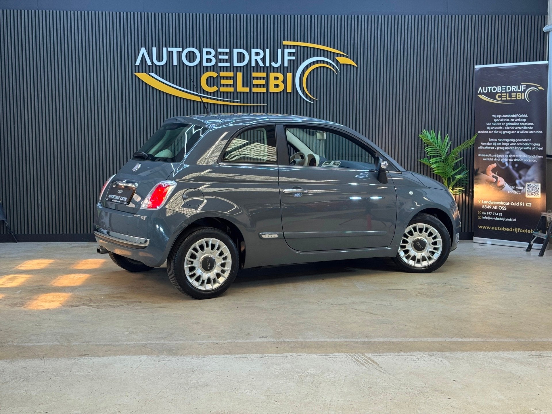 Fiat 500 0.9 TwinAir Pop 2012 GRIJS AIRCO|NAP|ELEKTRRAMEN, Auto's, Fiat, Voorwielaandrijving, 86 pk, Gebruikt, 905 kg