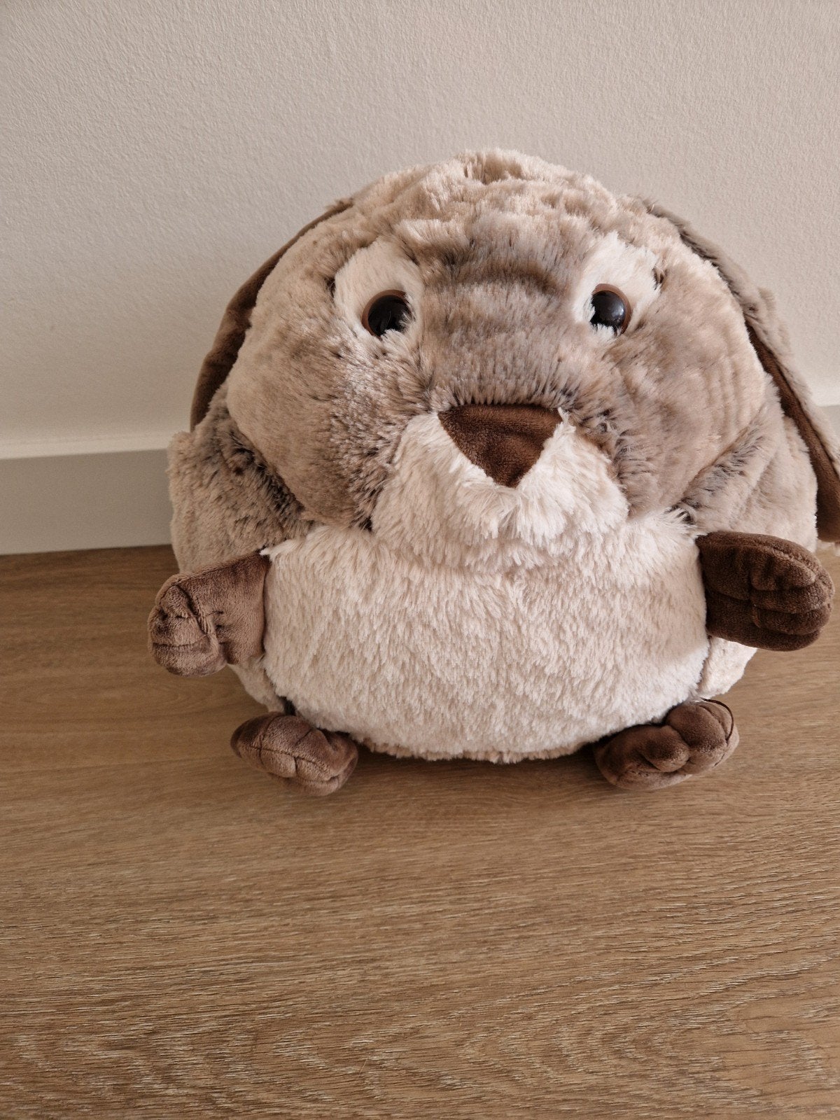 Knuffel Cozy Time handwarmer konijn bruin fluffy K8571, Kinderen en Baby's, Speelgoed | Knuffels en Pluche, Ophalen of Verzenden