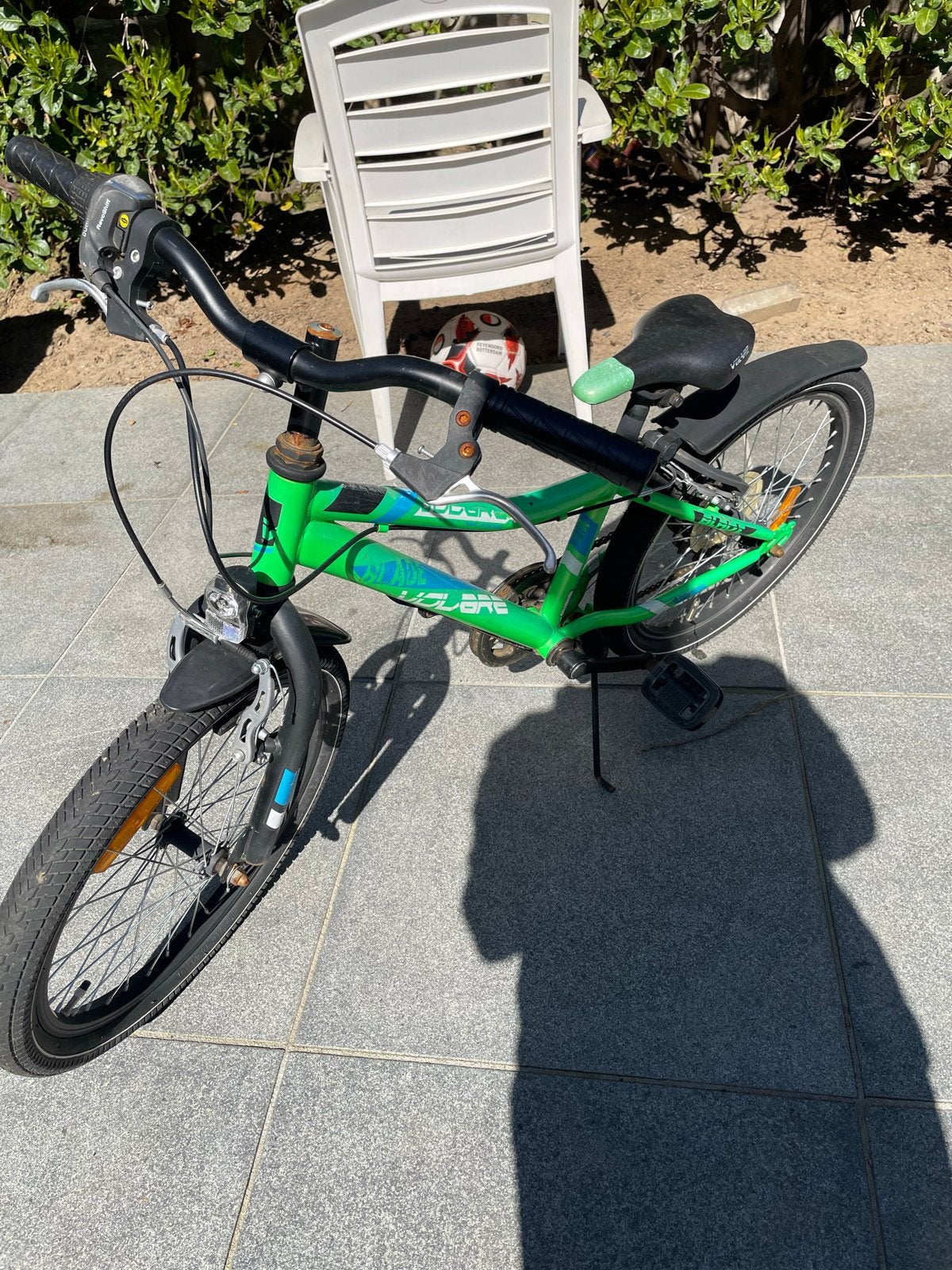 Volare Thombike 20 inch jongensfiets - Groen, Fietsen en Brommers, Ophalen of Verzenden, Gebruikt, Velgrem, 16 tot 20 inch