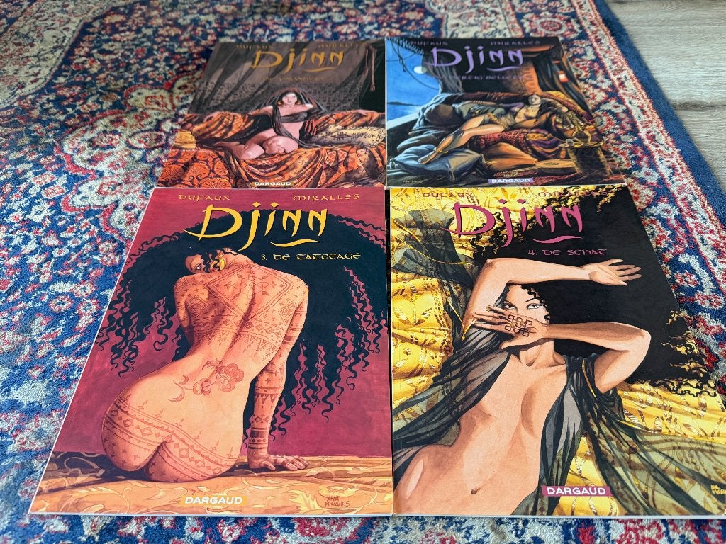 Saskia van Ginkel-Meester en Marinus Kooiman., Dufaux - Miralles., Ophalen of Verzenden, Zo goed als nieuw, Meerdere stripboeken