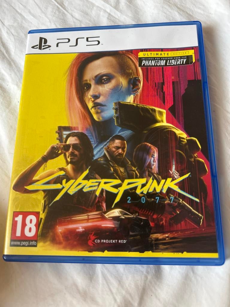 Cyberpunk 2077 Ultimate Edition PS5 (incl. Phantom Liberty), Spelcomputers en Games, Games | Sony PlayStation 5, Vanaf 18 jaar
