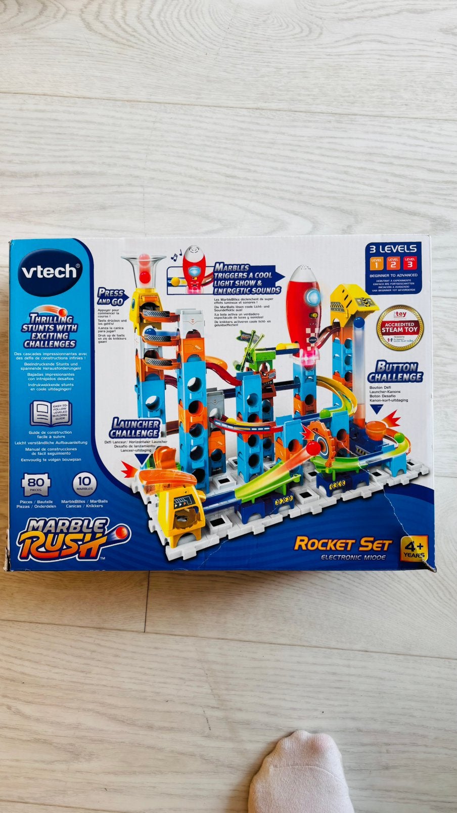 Knikkerbaan Vtech, Ophalen, Zo goed als nieuw