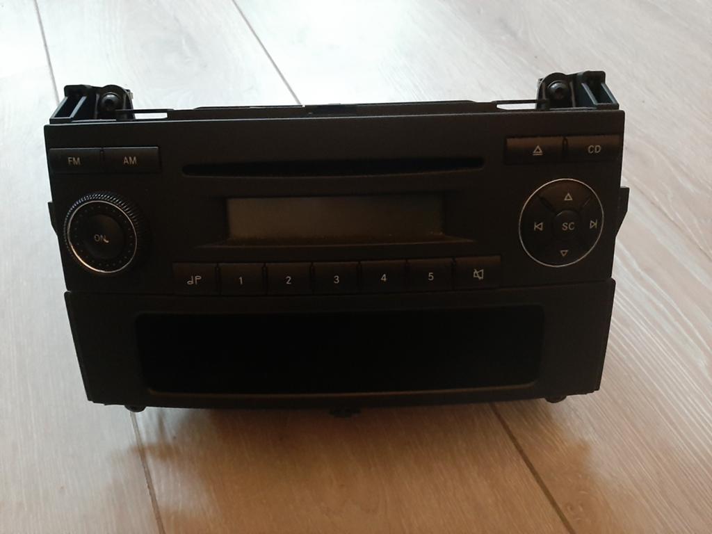 Originele Mercedes autoradio - Viano Marco Polo, Ophalen of Verzenden, Gebruikt, Mercedes-Benz