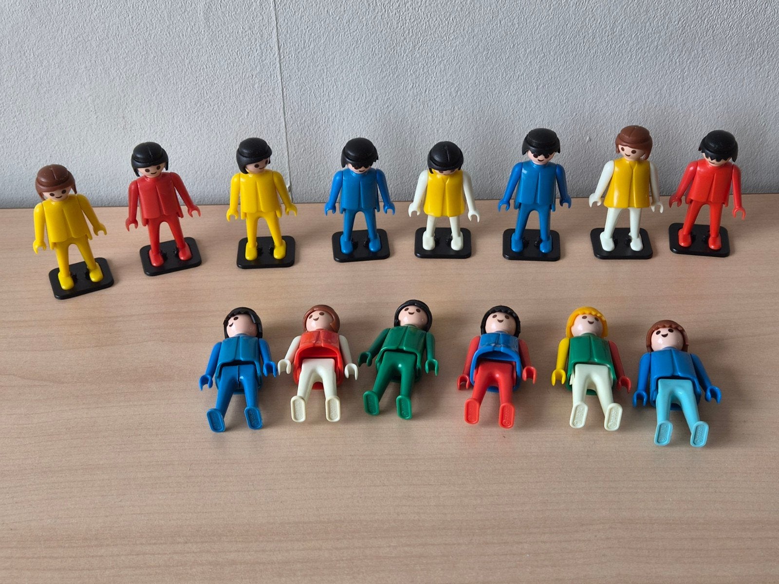 Playmobil Geobra 1974 poppetjes - Vintage figuren, Ophalen of Verzenden, Gebruikt