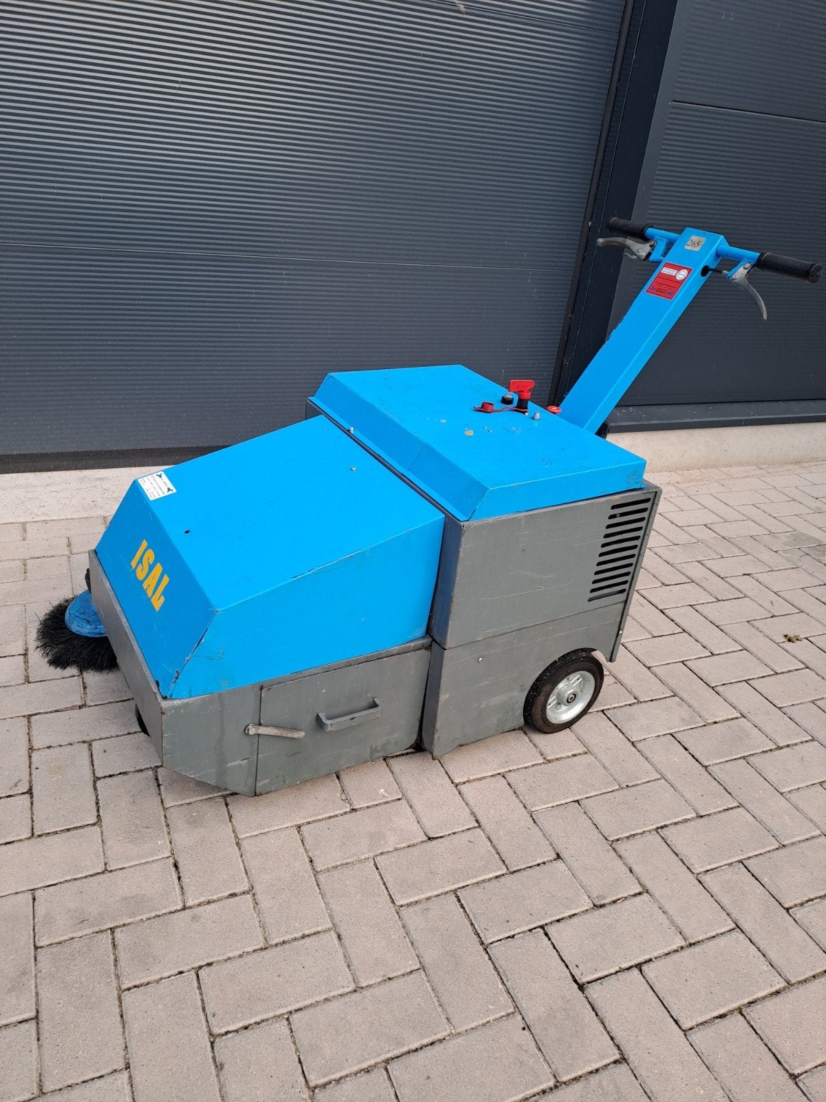 ISAL Veegmachine BAT 5 E met nieuwe accu, Ophalen, Gebruikt, Isal