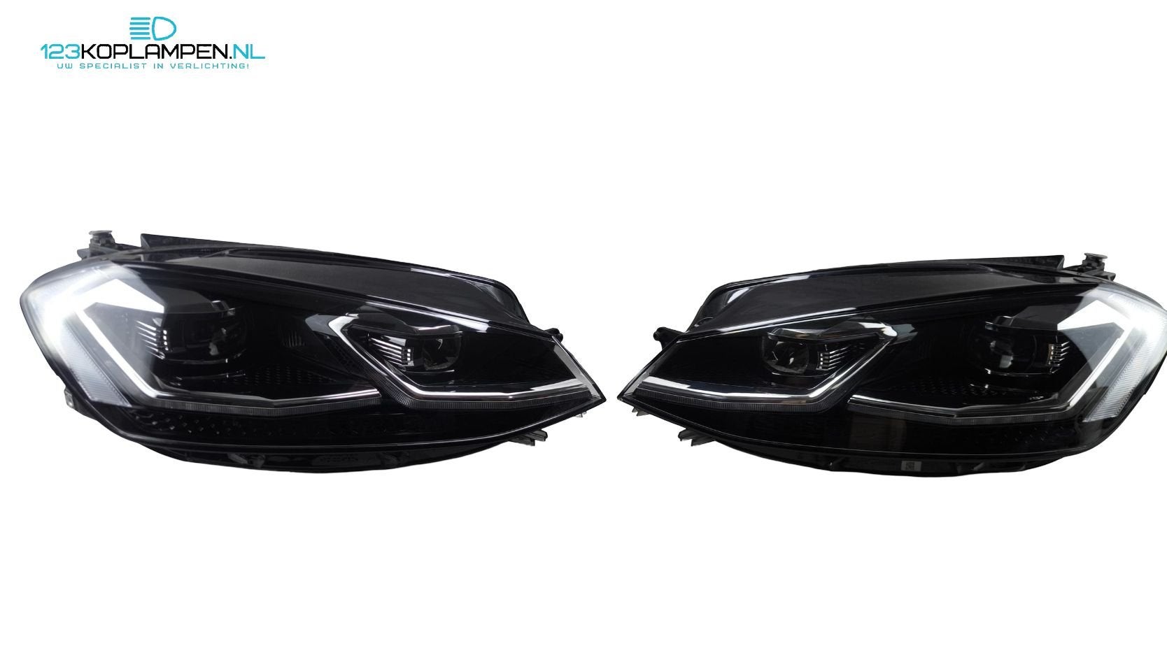 VW Volkswagen Golf 7 Facelift Full LED koplampen links recht