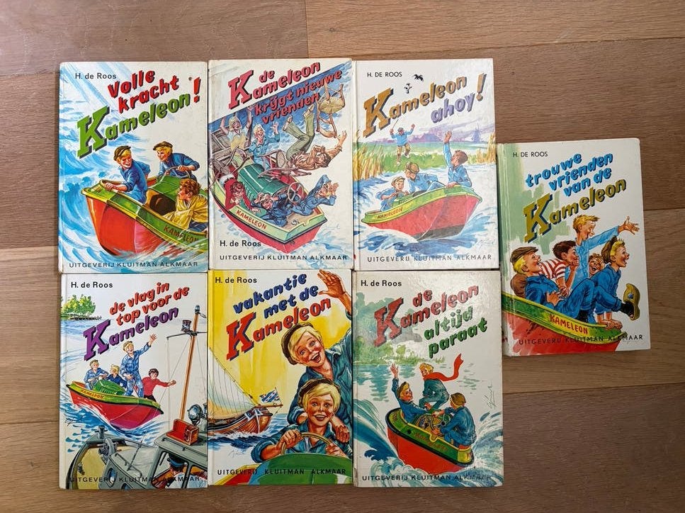 De Kameleon Boeken - H. de Roos (7 delen), Boeken, Ophalen, Gelezen, Fictie algemeen