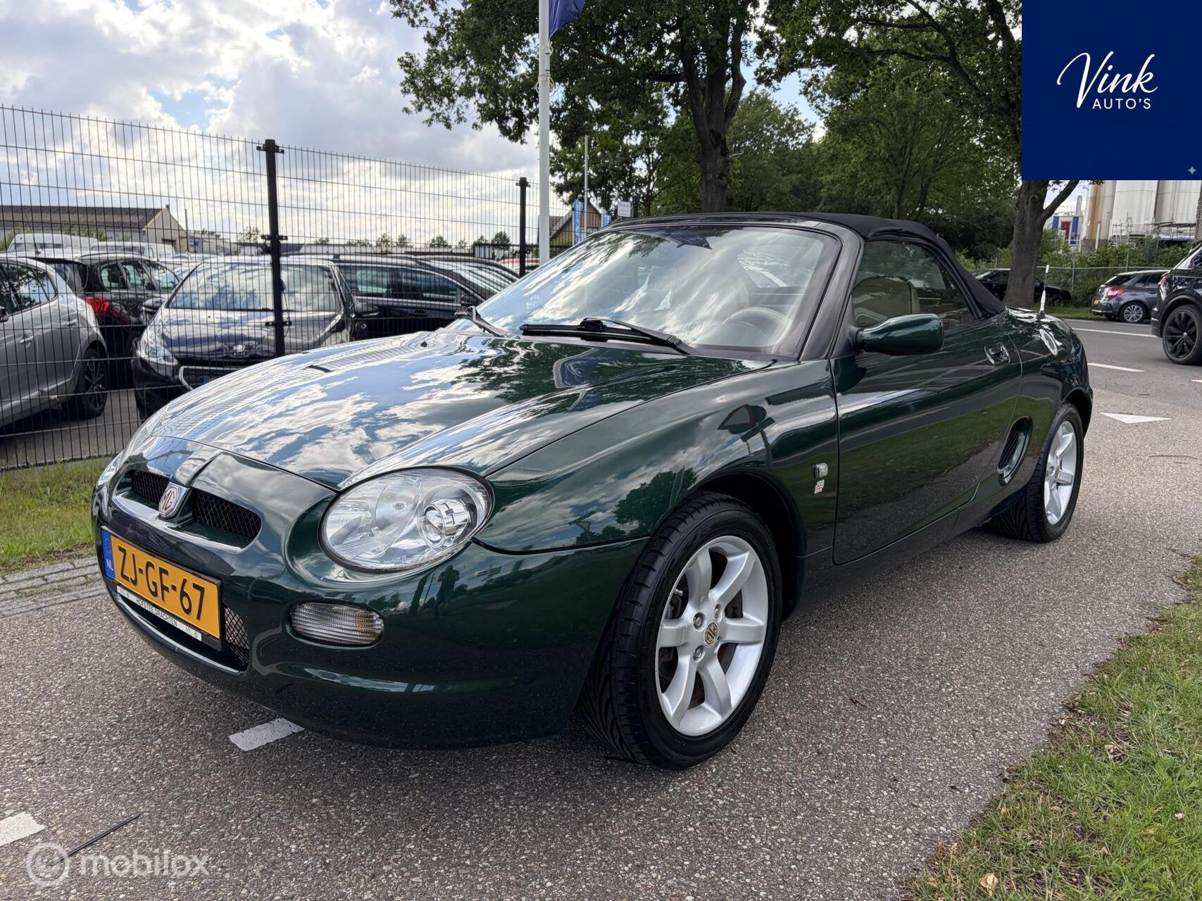 MG F 1.8i "75" MK III |, Auto's, Euro 2, Achterwielaandrijving, 4 cilinders, Cabriolet