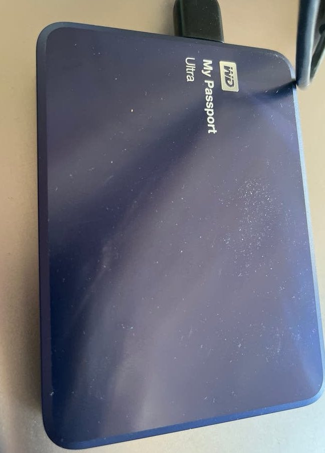 WD My Passport Ultra 2TB Externe Harde Schijf USB 3.0, Computers en Software, Harde schijven, Ophalen, Gebruikt, Server, HDD