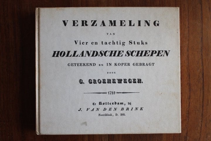 Verzameling Hollandsche Schepen 1789 (facsimile v2) maritiem, Ophalen of Verzenden, Gelezen