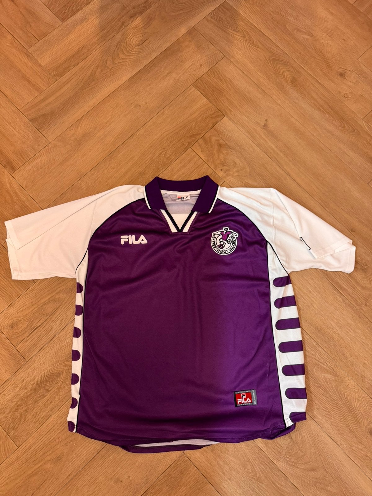 Origineel SV Wüstenrot Salzburg Voetbalshirt – Maat L, Sport en Fitness, Ophalen, Zo goed als nieuw, Shirt
