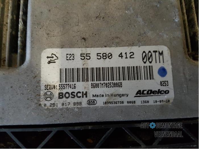 Kontaktslot + computer van een Opel Corsa, Gebruikt, -, -, Opel