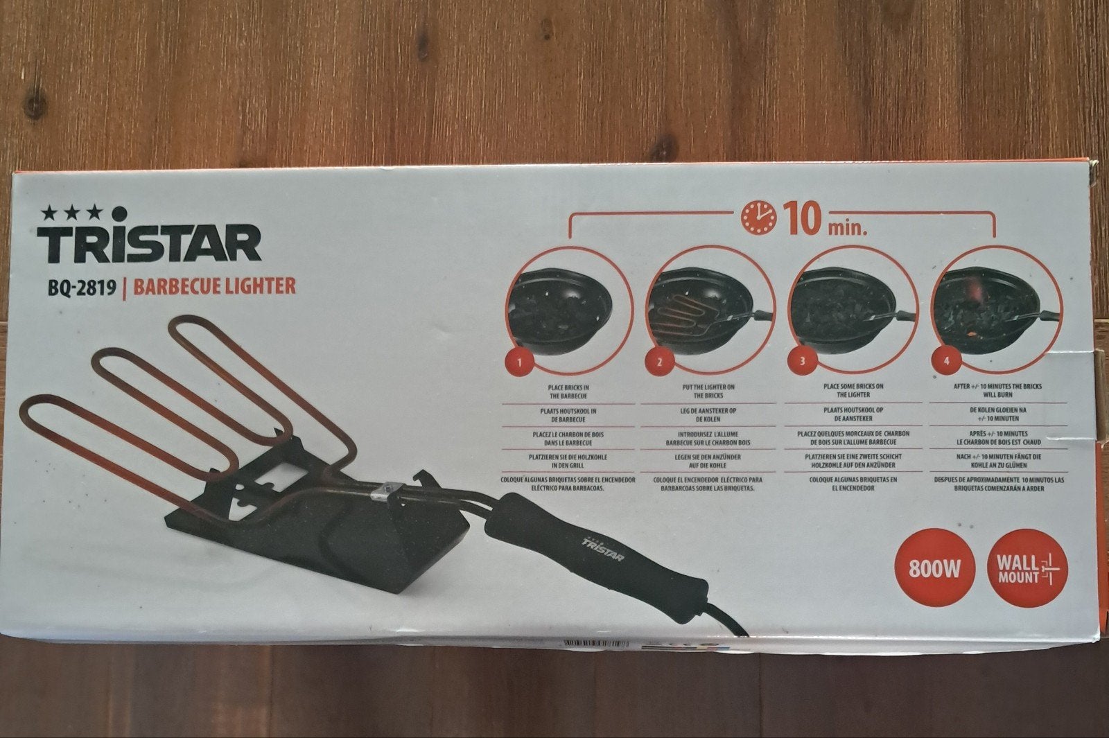 BBQ lighter, Tuin en Terras, Barbecue-accessoires, Ophalen of Verzenden, Nieuw, Tristar
