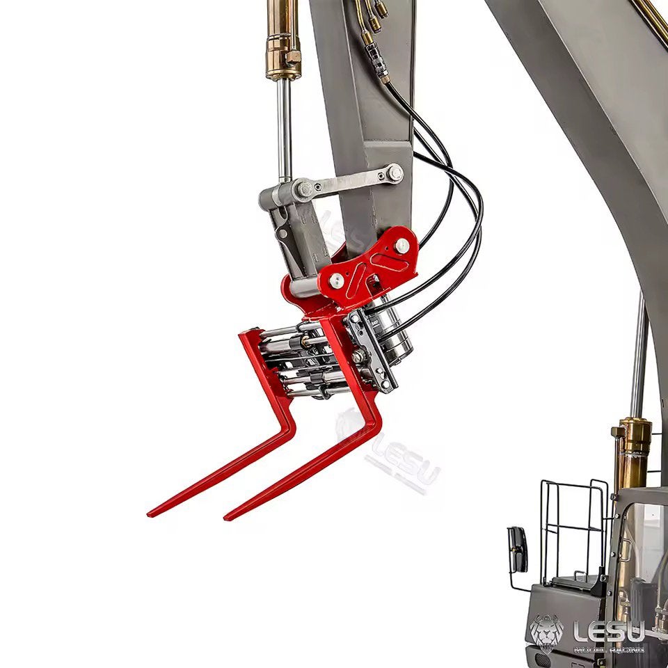 Lesu 1/14 hydraulische palletvork voor RC kranen, Ophalen of Verzenden, Nieuw, Overige schalen, Onderdeel