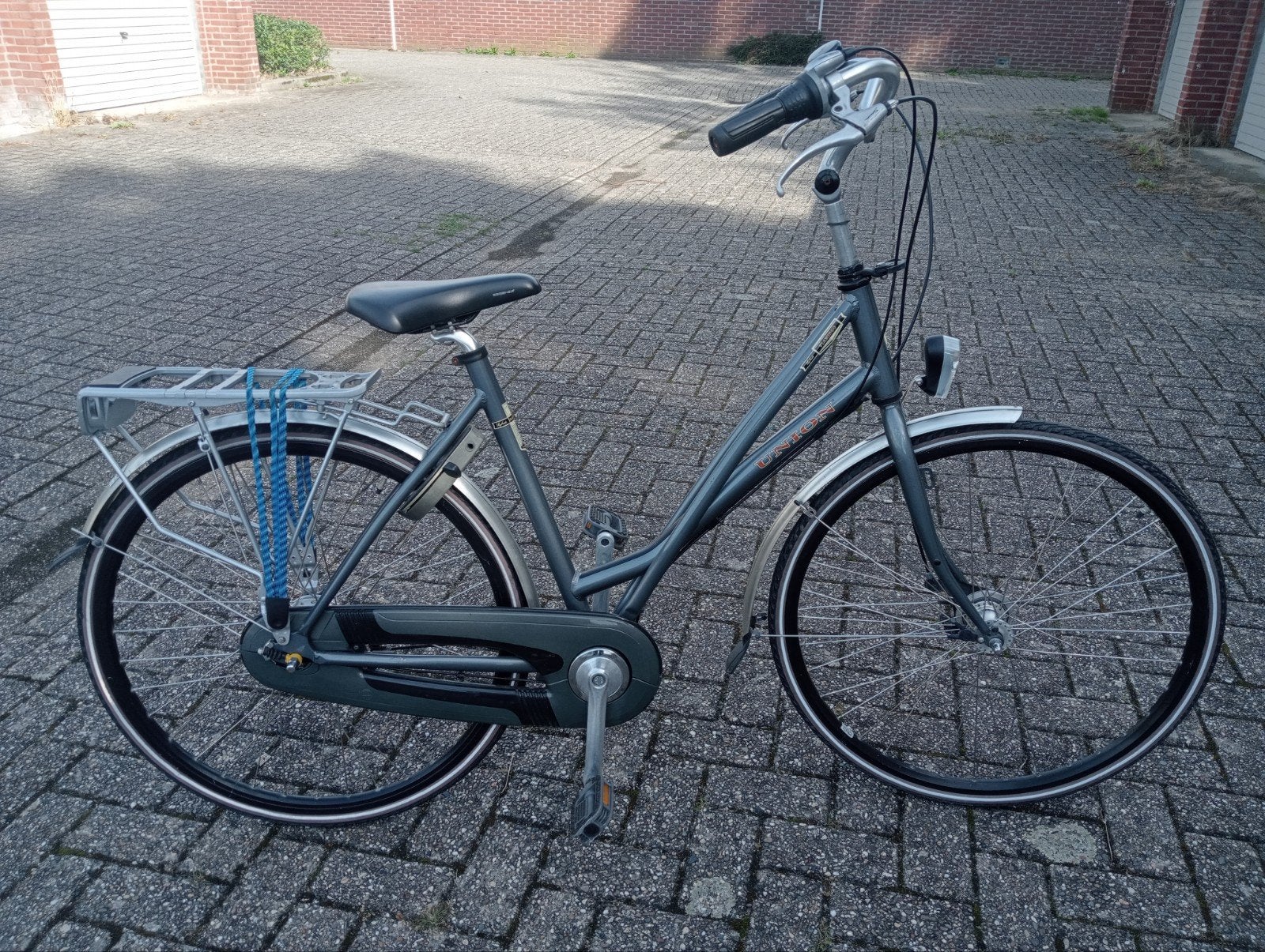 zeer nette Damesfiets Union plamingo,28 inch, Fietsen en Brommers, Fietsen | Dames | Damesfietsen, Overige merken, 53 tot 56 cm