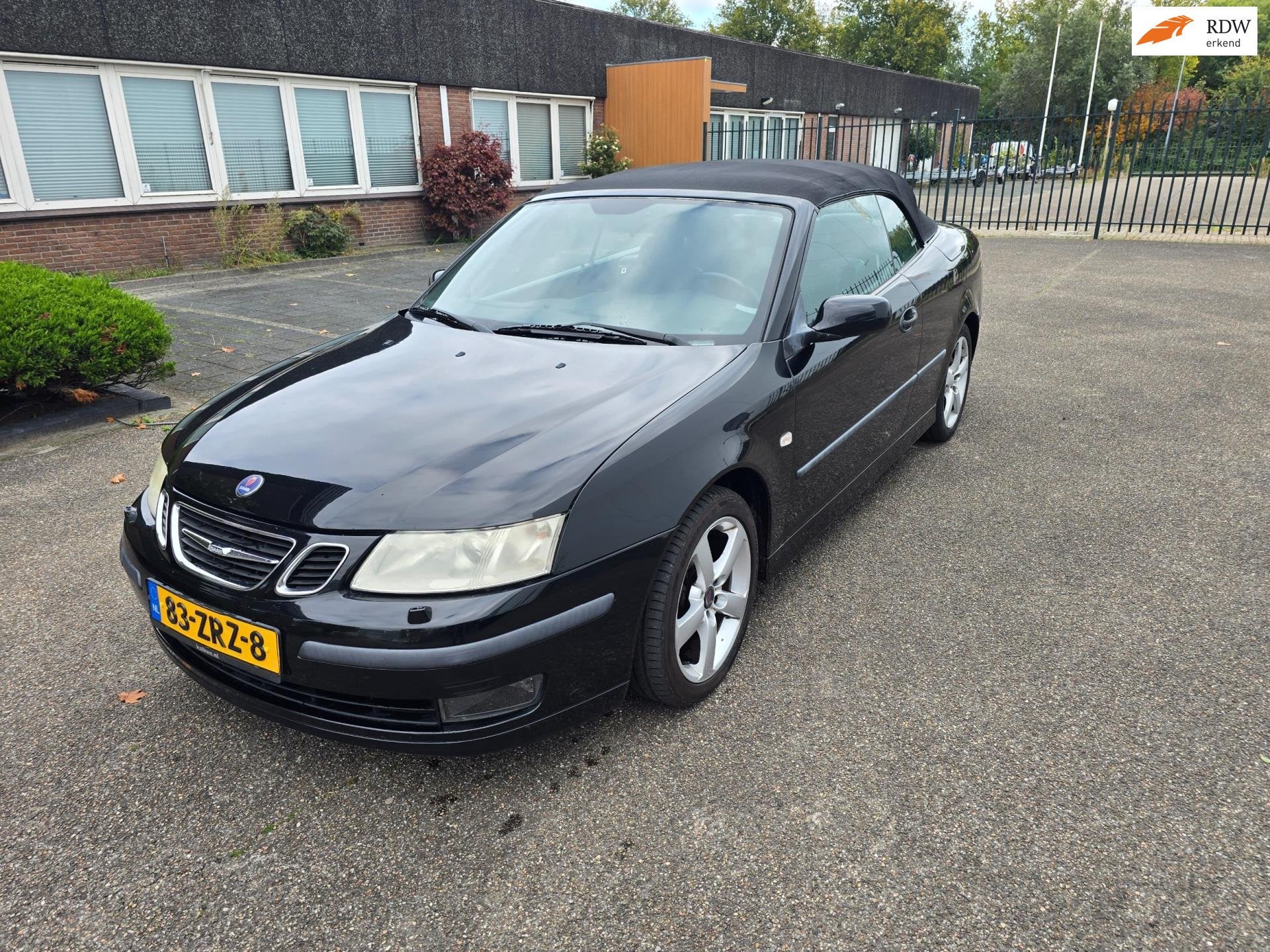 Saab 9-3 Cabrio 1.8t Linear Airco Leer Automaat, 1998 cc, Gebruikt, 4 cilinders, 4 stoelen