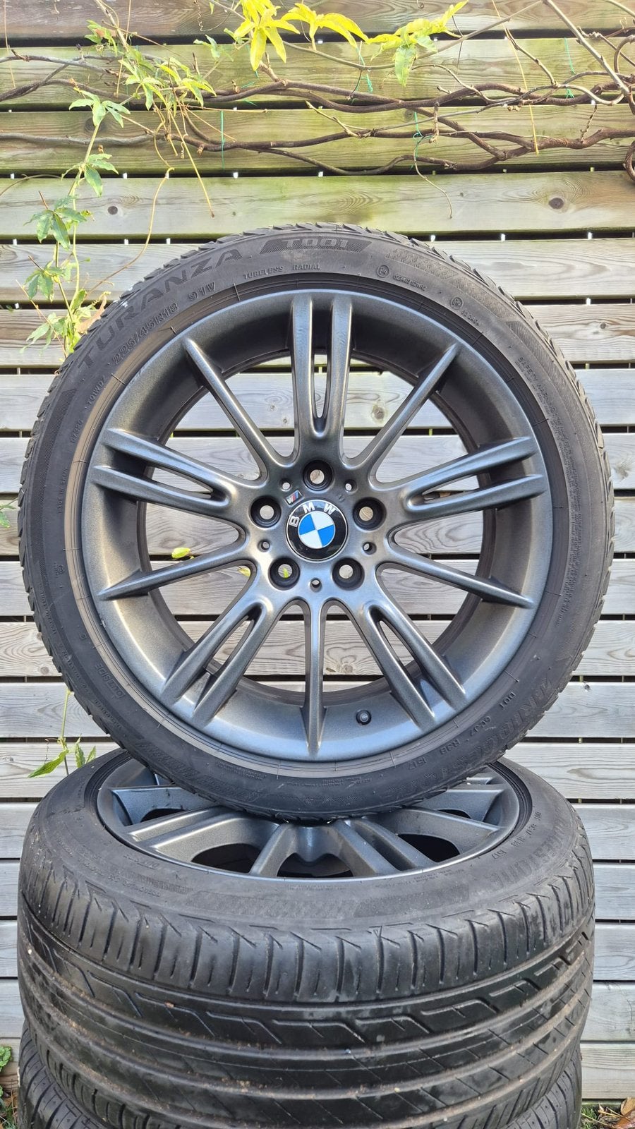 BMW banden inclusief sportieve velgen, Ophalen, Gebruikt