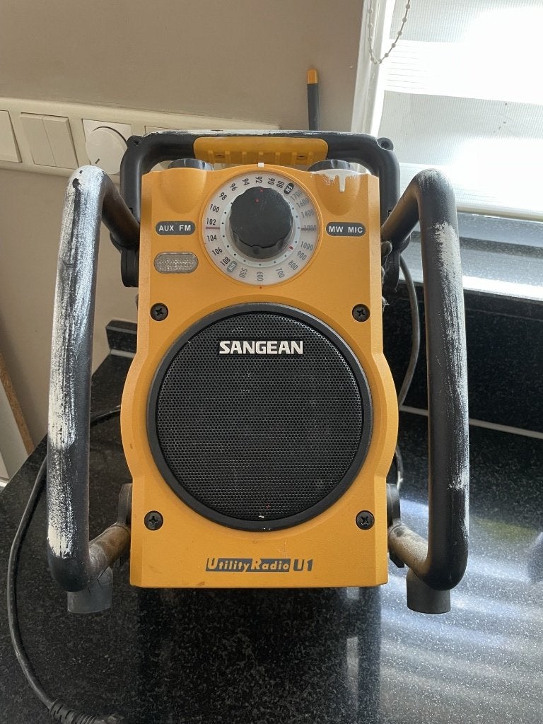 Sangean bouwradio niet nieuw speelt 100%!., Audio, Tv en Foto, Radio's, Ophalen, Gebruikt, Bouwradio
