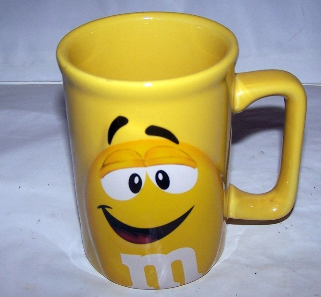 Mooie M&M beker. Nieuwstaat., Ophalen of Verzenden, Zo goed als nieuw, Overige stijlen, Kop(pen) en/of Schotel(s)
