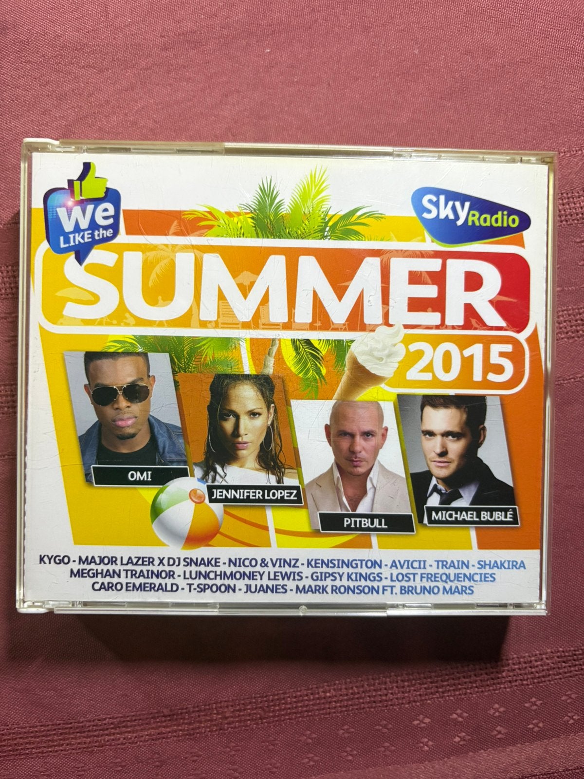 SkyRadio We Like The Summer 2015  2cd-box, Verzenden, Gebruikt, Pop, Verzamelalbum