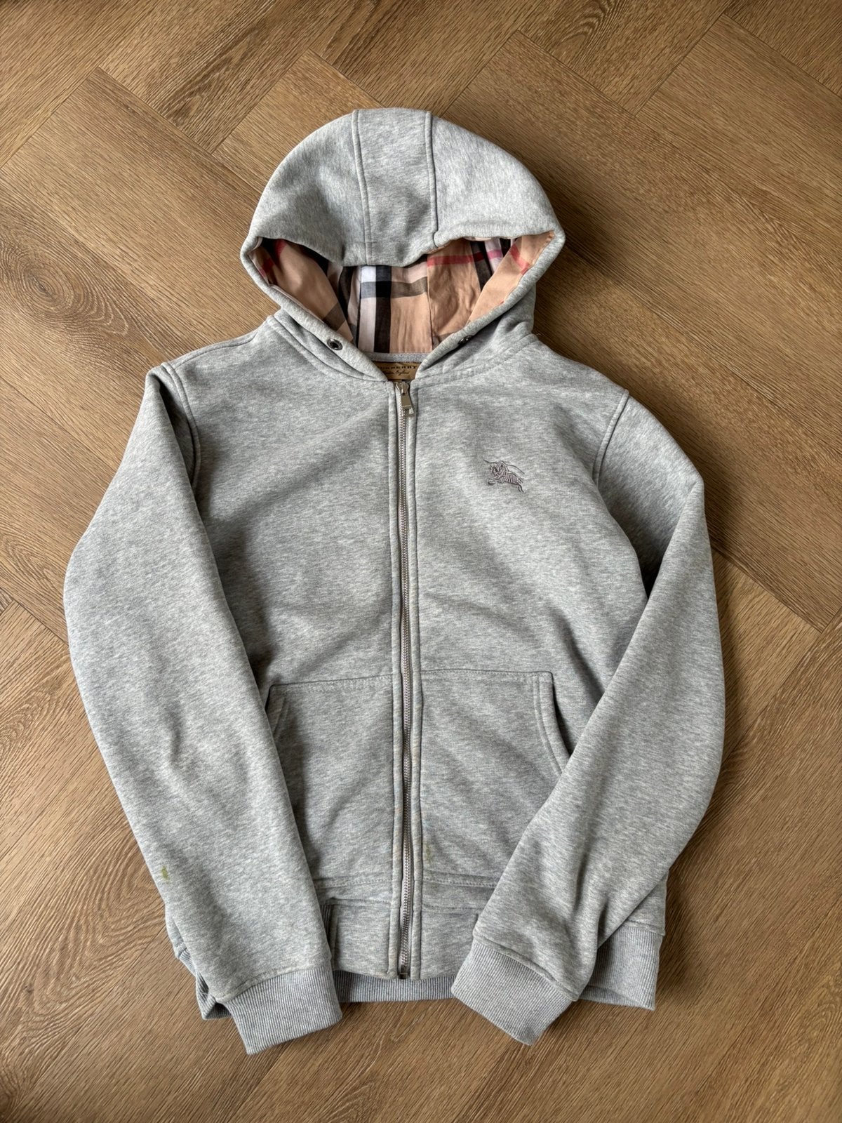 Burberry Vest Grijs Maat S, Ophalen of Verzenden, Zo goed als nieuw, Maat 46 (S) of kleiner, Grijs