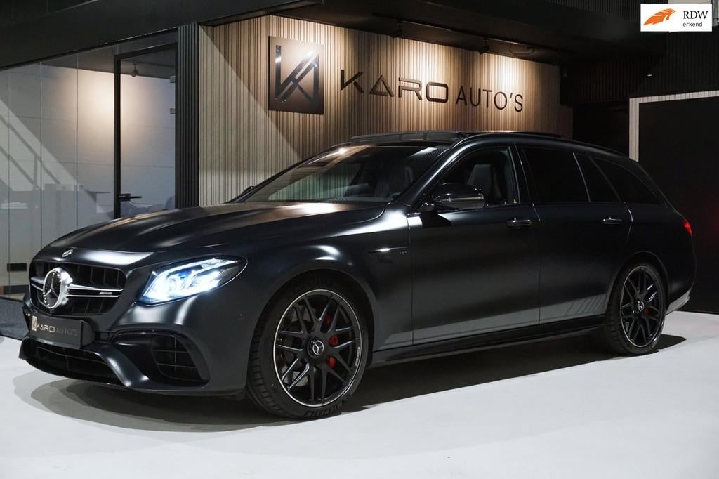Mercedes-Benz E-klasse Estate AMG 63S 4M Edition1 Schaal VOL, Automaat, Gebruikt, Zwart, Leder