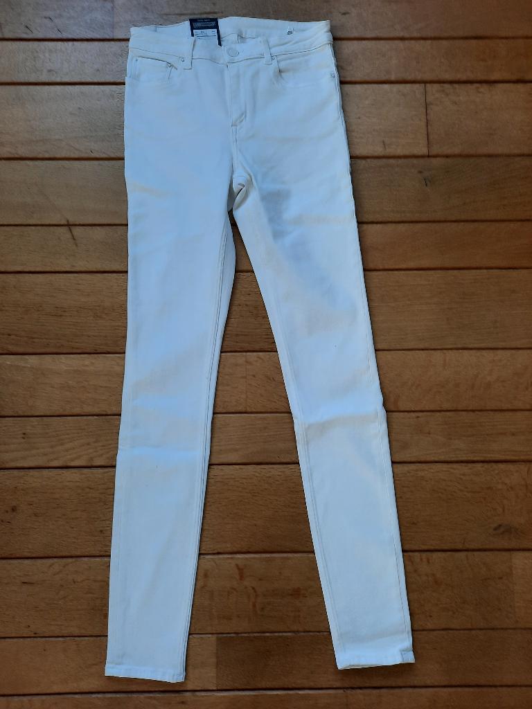 MTWTFSS Weekday spijkerbroek body white maat 29x32 - nieuw -, MTWTFSS Weekday, Wit, Nieuw, Ophalen of Verzenden