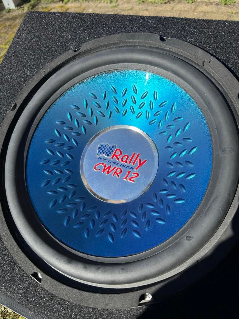 Caliber Rally CWR 12 Subwoofer 12inch 150watt rms, Auto diversen, Ophalen of Verzenden, Gebruikt