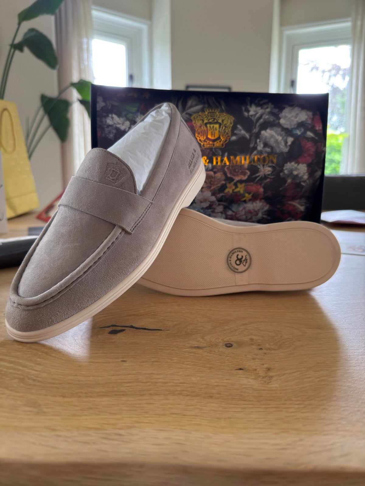 Nieuwe Melvin & Hamilton instappers - Maat 37, Kleding | Dames, Nieuw, Ophalen of Verzenden, Instappers, Beige