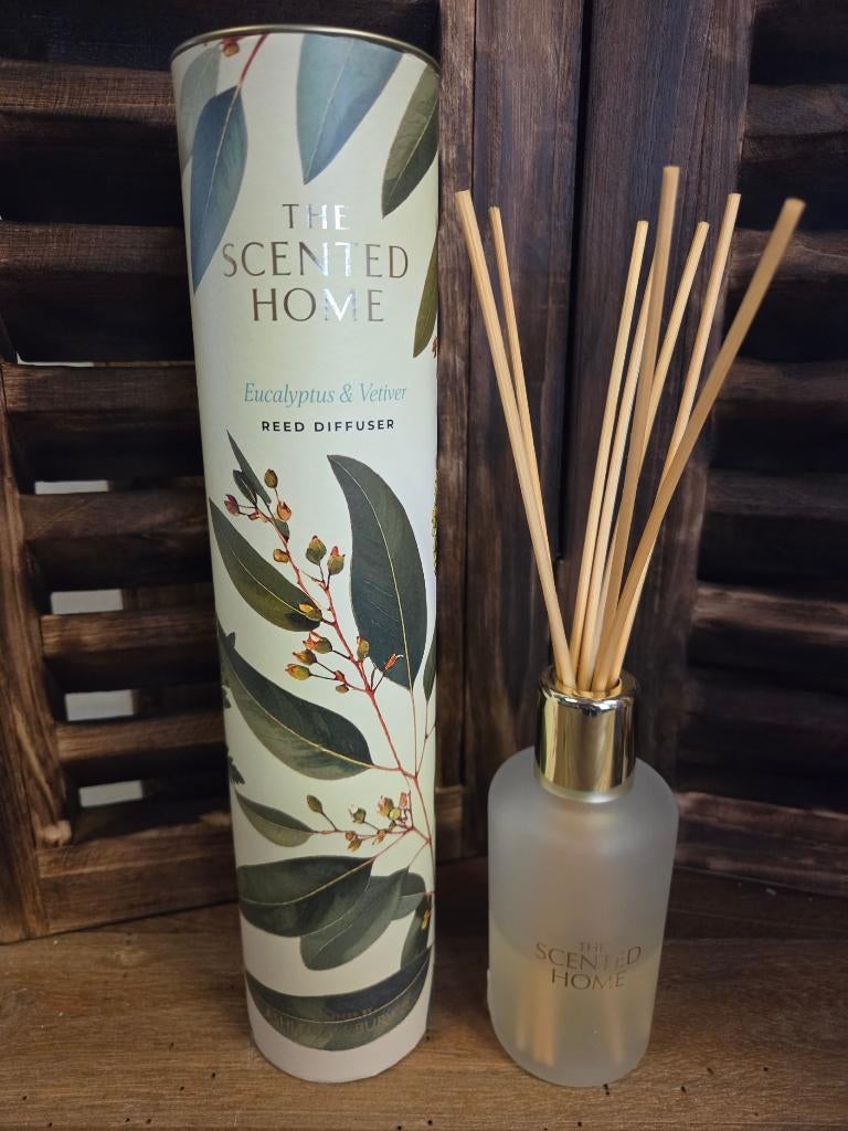 Ashleigh & Burwood Eucalyptus Vetiver geurstokjes 150ml, Overige materialen, Nieuw, Ophalen of Verzenden, Sales@decostar.nl