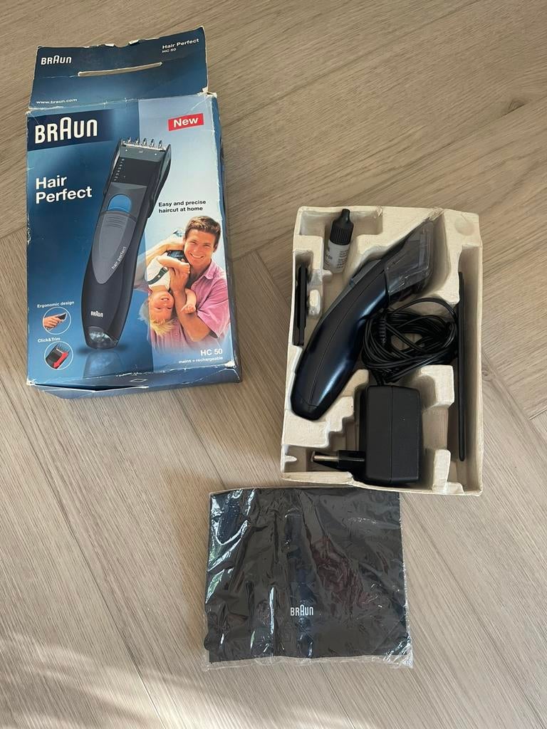 Haarschneider set BRAUN,grijs kleur, Ophalen, Zo goed als nieuw, Haarverzorging