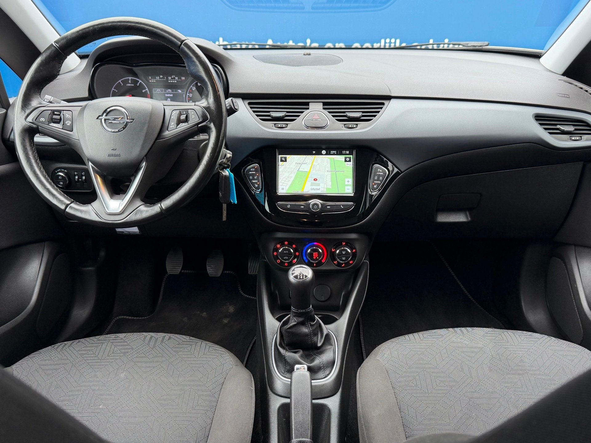 Opel Corsa 1.0 Turbo Business+|2e Eigenaar|Stoelvw|Stuurvw|N, Voorwielaandrijving, Stof, Gebruikt, Origineel Nederlands