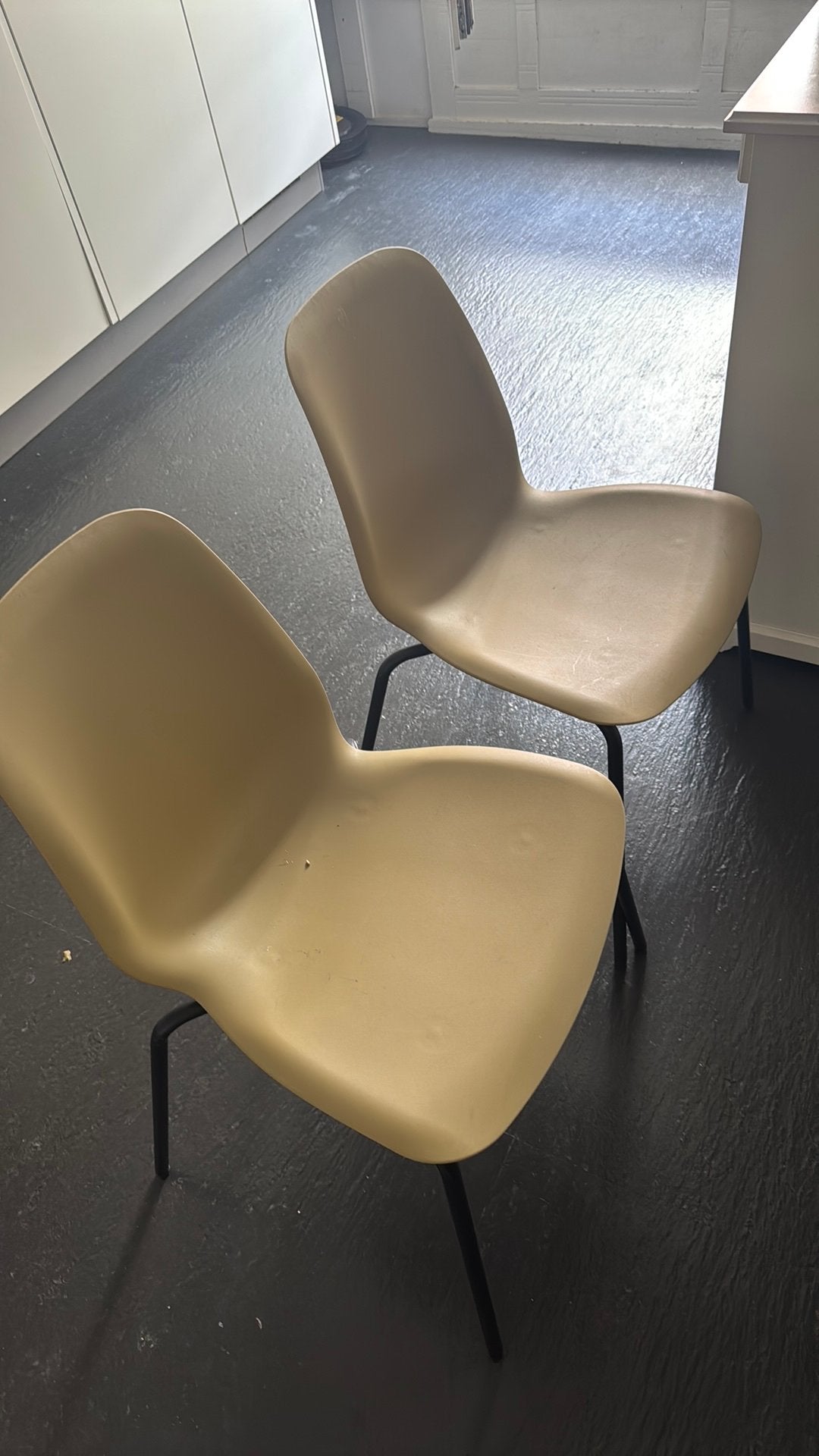 Ikea stoel leifarne x2, Ophalen, Gebruikt