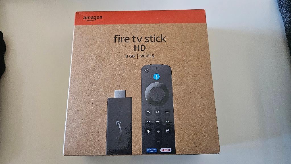 Amazon Fire TV Stick HD - nieuw - internationale versie, Ophalen, Nieuw, HDMI, Zonder harde schijf