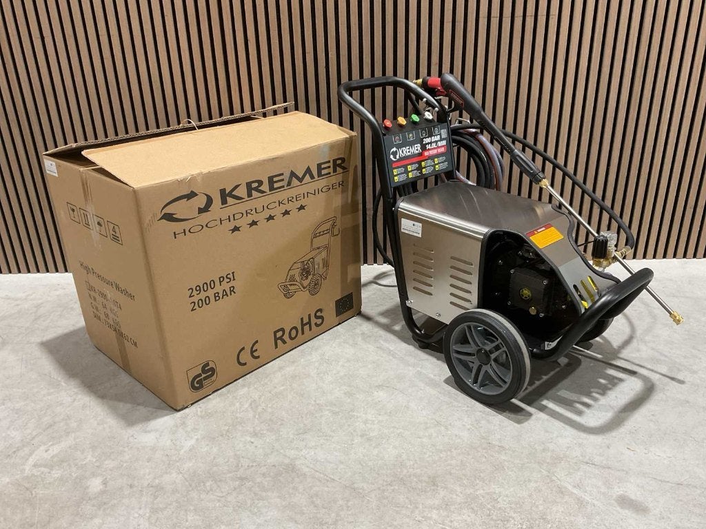 Kremer hogedrukreiniger 3 modellen benzine / 380V / 220V‼️, Ophalen, Benzine, Nieuw, Kremer