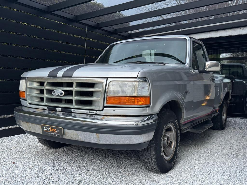 Ford F150 REG GAB FLAIRSIDE | UNIEKE AUTO! | KLASSIEKER!, Stof, 8 cilinders, Bedrijf, Grijs