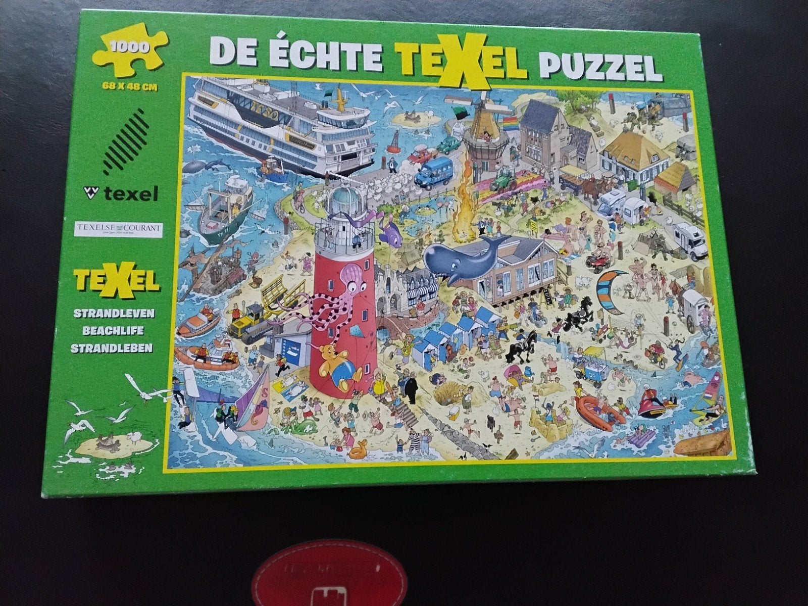 puzzel van texel 1000 stukjes, Ophalen of Verzenden, 500 t/m 1500 stukjes, Zo goed als nieuw