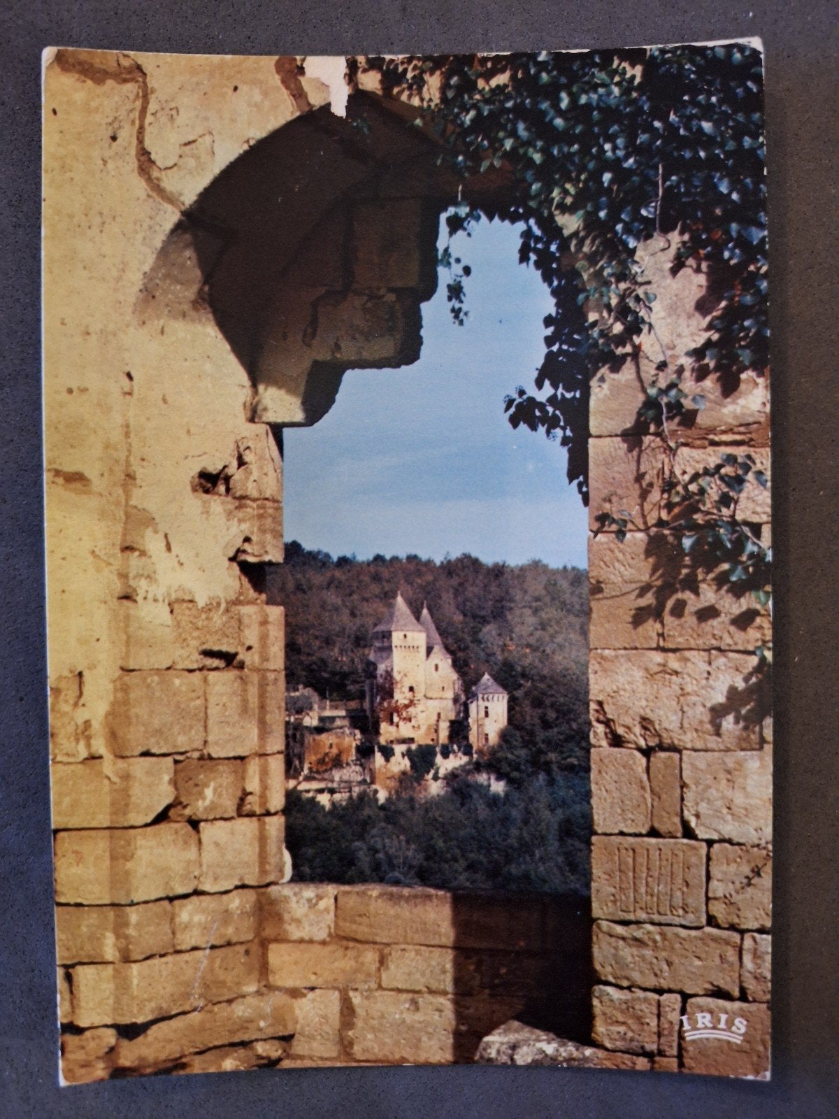 Frankrijk - 24 - Ruïnes du Chateau de Comarque, Ophalen of Verzenden, Gelopen, Frankrijk