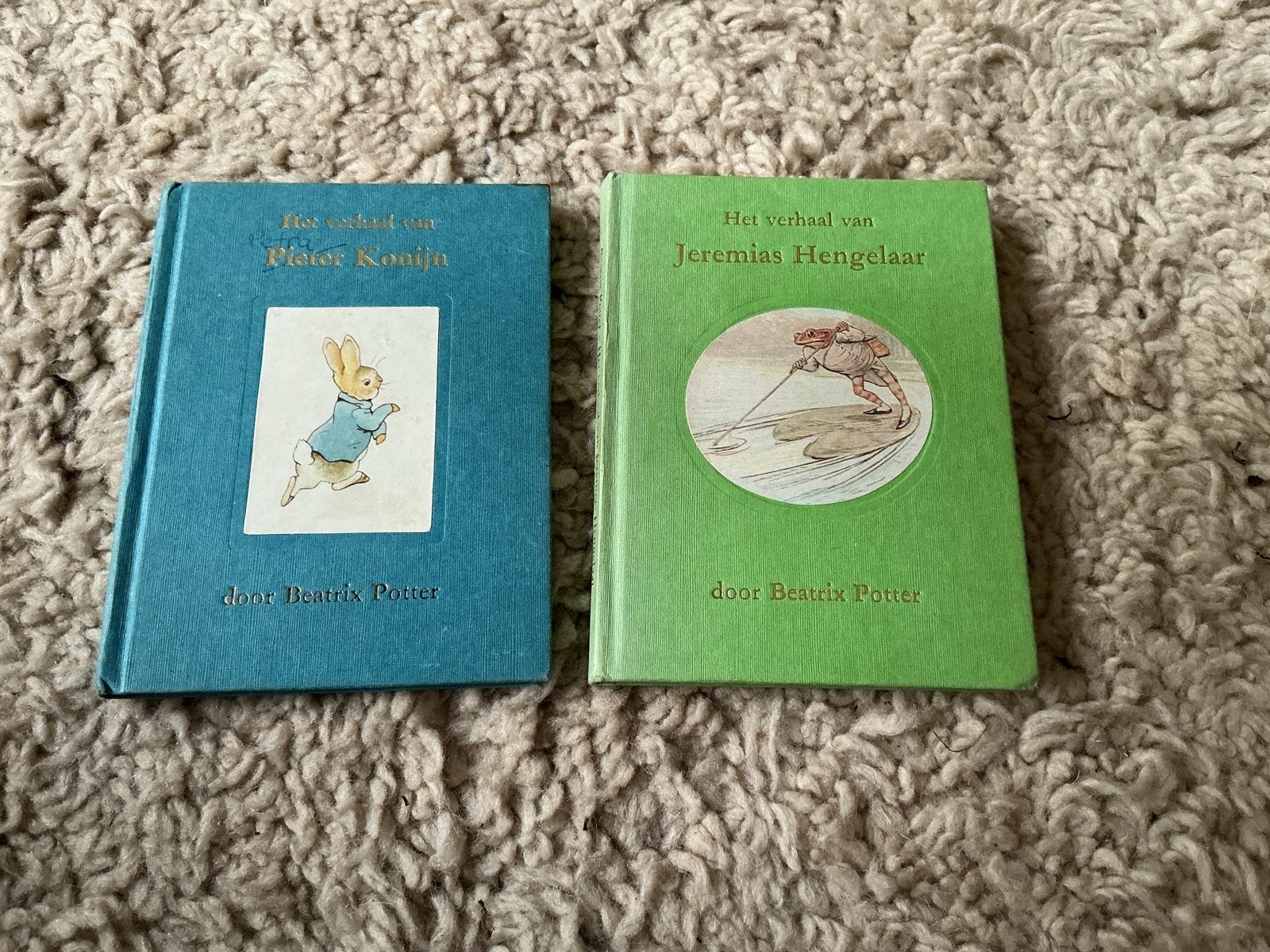 Beatrix Potter: Pieter Konijn & Jeremias Hengelaar giro 555, Boeken, Ophalen of Verzenden, Gelezen, Sprookjes