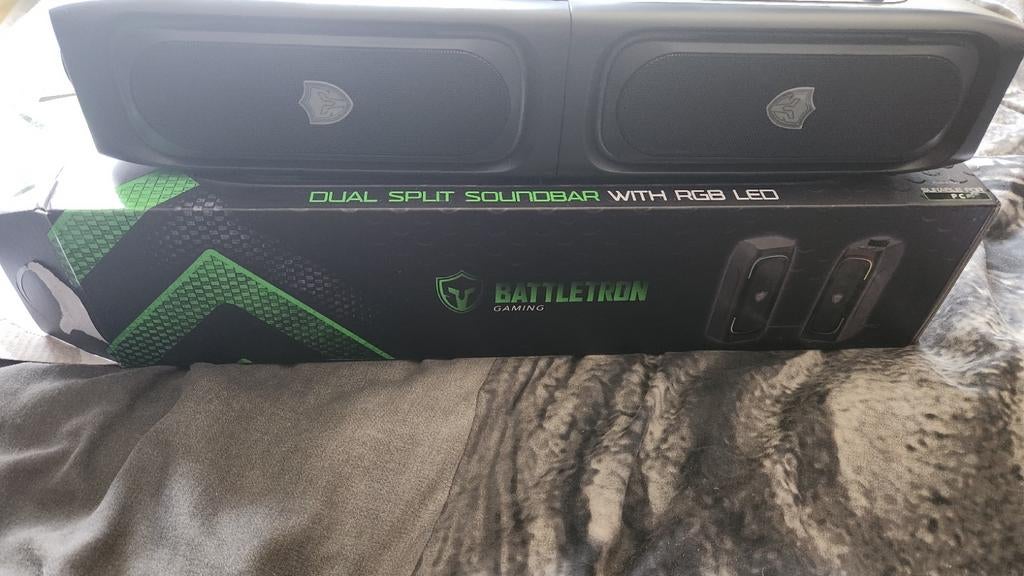 Nieuwe PC Soundbar - Battletron Gaming (RGB LED), Ophalen of Verzenden, Nieuw, Overige typen, Battletron Gaming
