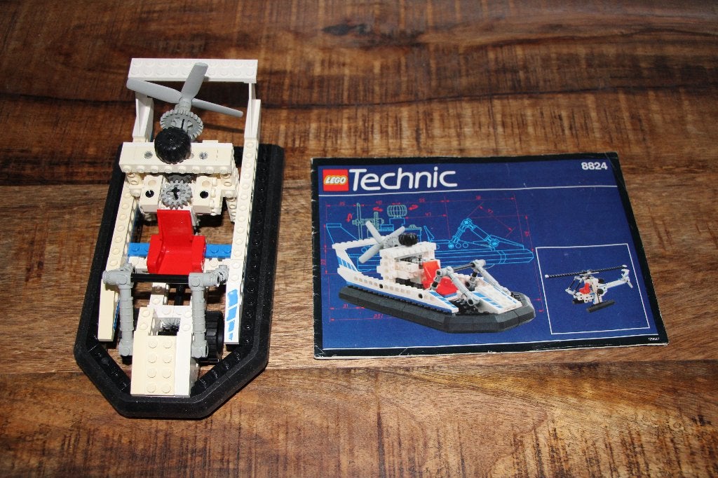 LEGO Technic, Hovercraft, setnr. 8824, Gebruikt, Lego, Compleet, Ophalen of Verzenden