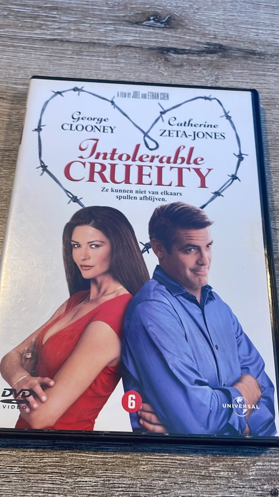 Intolerable Cruelty DVD - George Clooney, Catherine Zeta-Jon, Nederlands, Romantische komedie, Ophalen of Verzenden, Vanaf 6 jaar