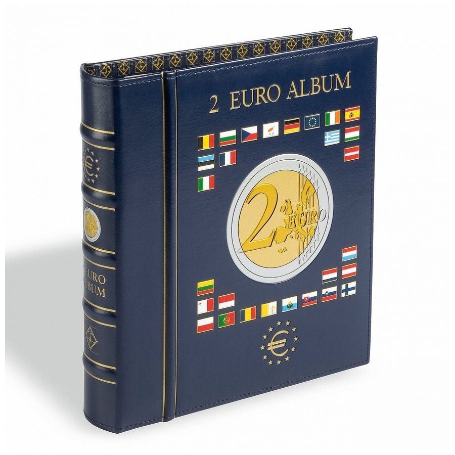 Leuchtturm Vista-muntenalbum voor 2-euromunten, Verzenden, Verzamelmap