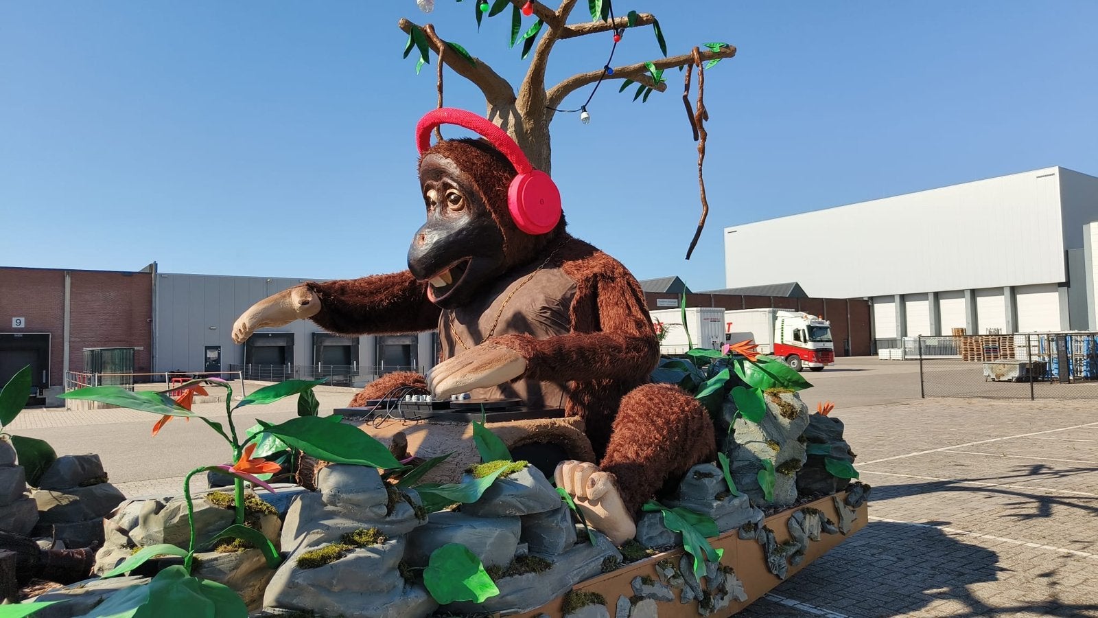 Carnavalswagen / Kermiswagen - Jungle Thema, Ophalen of Verzenden, Gebruikt, Jongen of Meisje