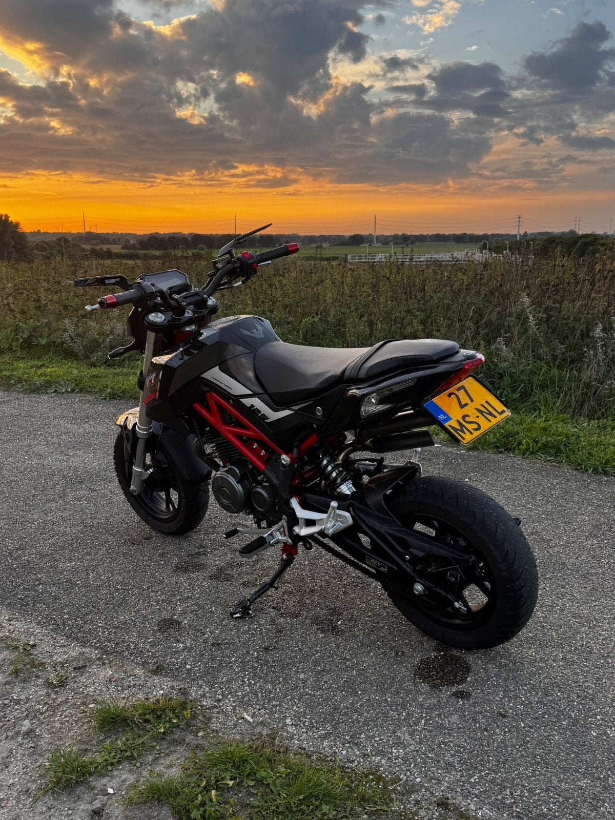 te koop benelli tnt 125 tornado zgan, Fietsen en Brommers, Zo goed als nieuw, 5 versnellingen, 125 cc, Ophalen of Verzenden