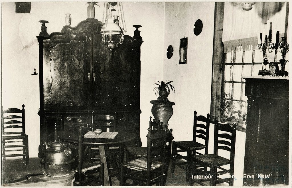 Lievelde Gld, interieur Herberg Erve Kots, ongelopen, Verzenden, 1940 tot 1960, Ongelopen, Gelderland