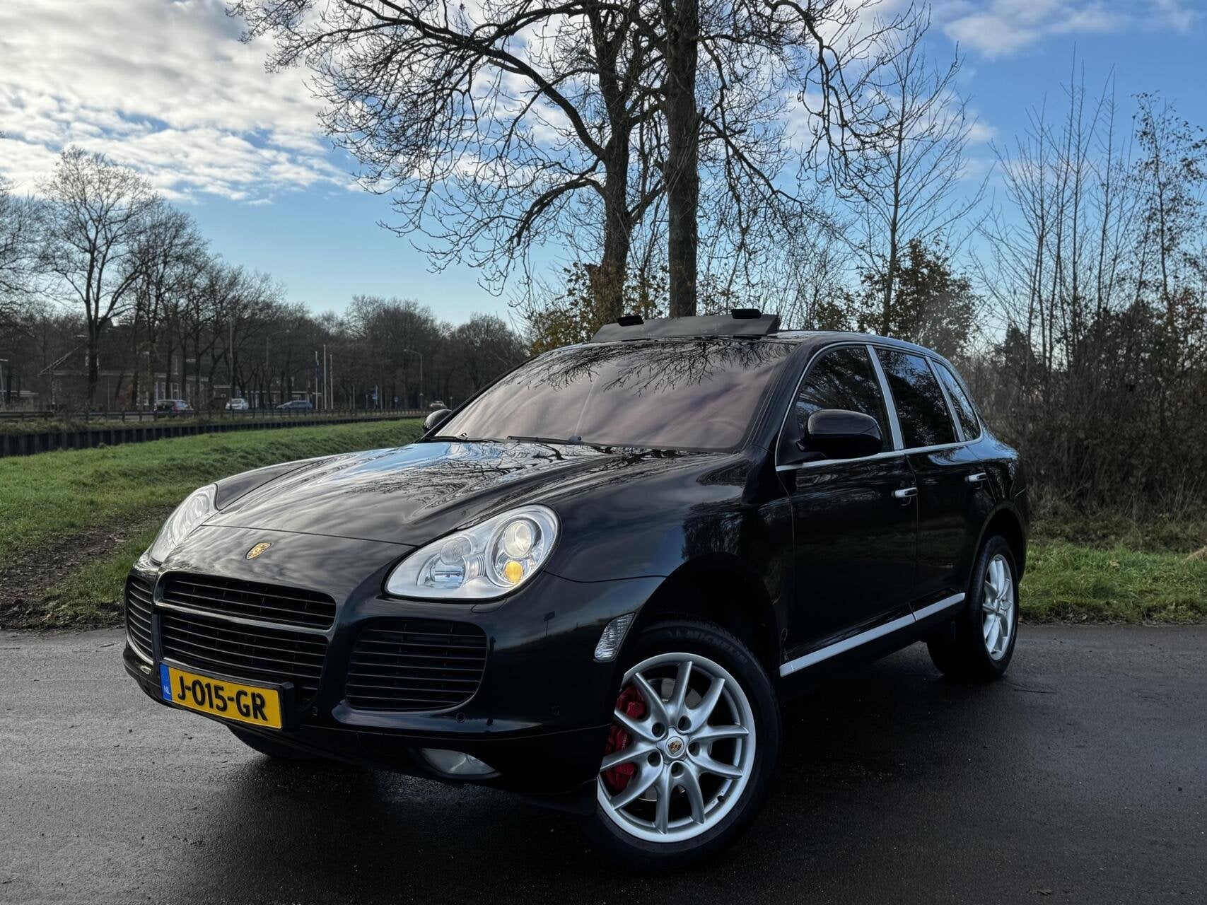 Porsche Cayenne 4.5 Turbo Youngtimer/Pano/451Pk/Luxe, Automaat, Cayenne, 8 cilinders, Zwart
