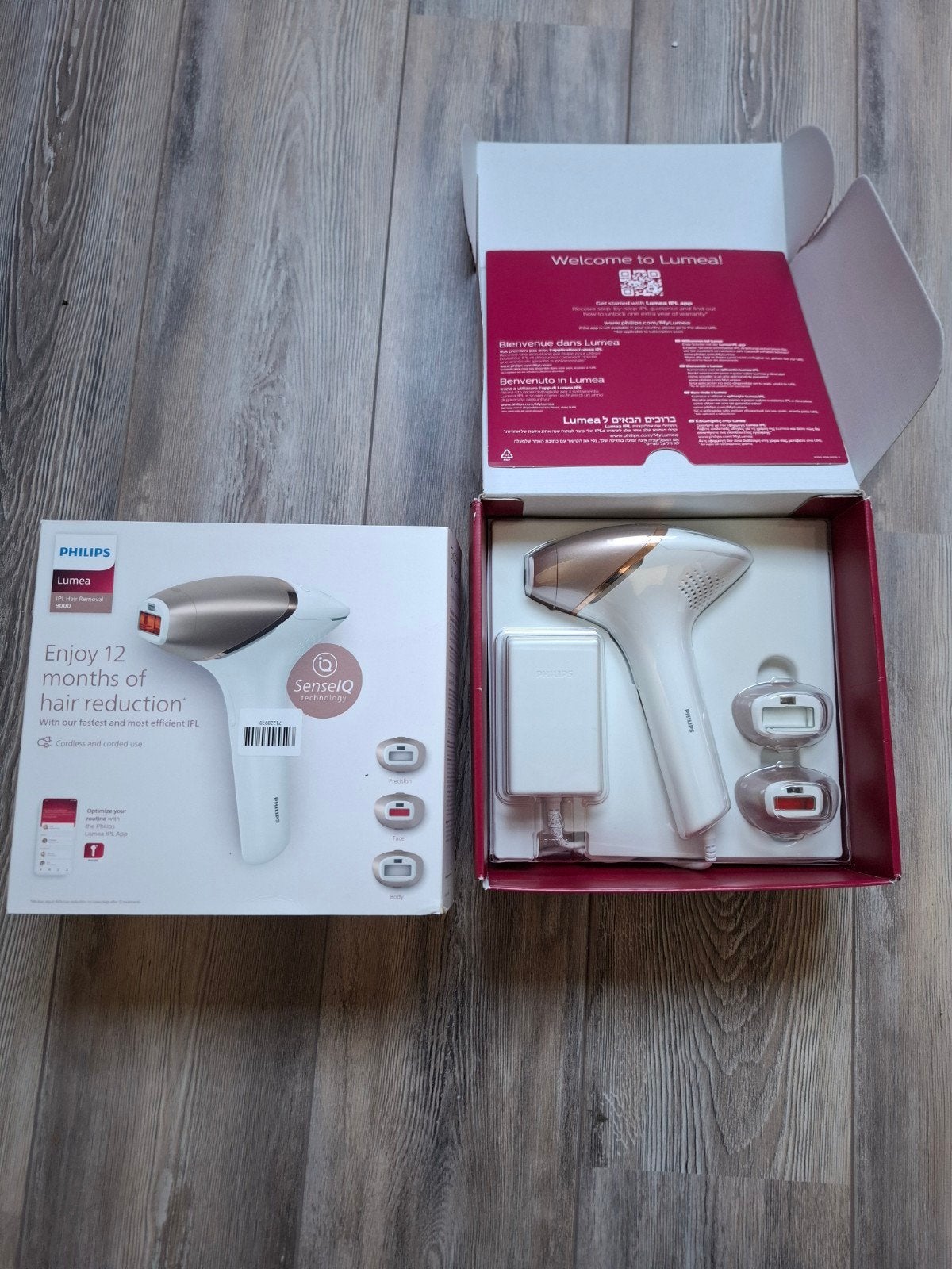 Philips Lumea Prestige BRI955 ontharingsapparaat, Ophalen of Verzenden, Zo goed als nieuw, Scheren en Epileren