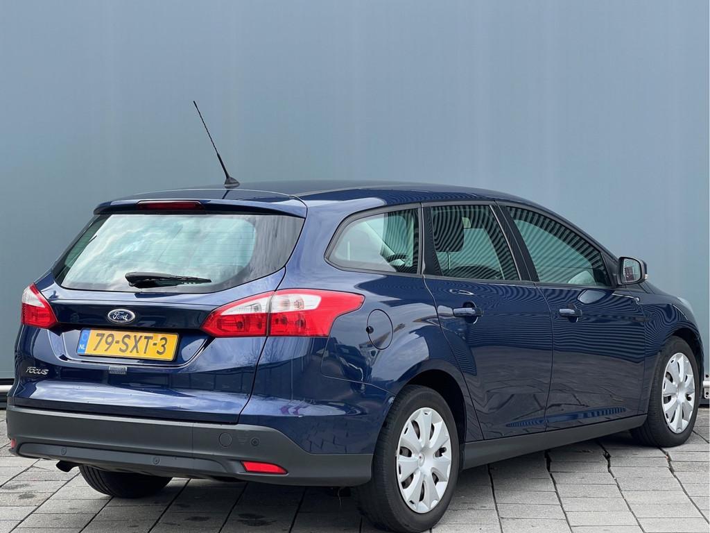 Ford FOCUS Wagon BWJ 2012 | 1.6 TDCI 96PK Trend | AIRCO | NA, Euro 5, Stof, Gebruikt, Blauw